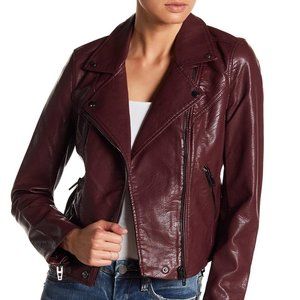 Blank NYC Vegan Leather Moto Jacket